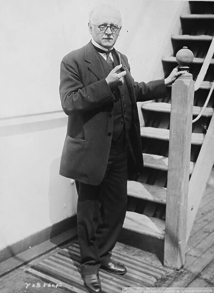 Sir Edwin Lutyens, architect. Posed. 1925