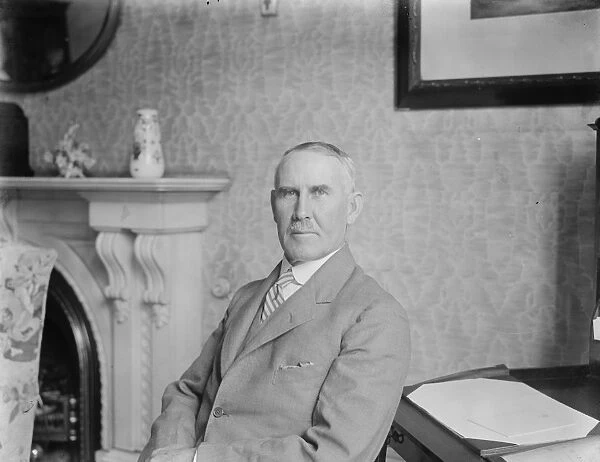 Sir James Parr, CM, G, New High Commisioner for New Zealand, photographed in London