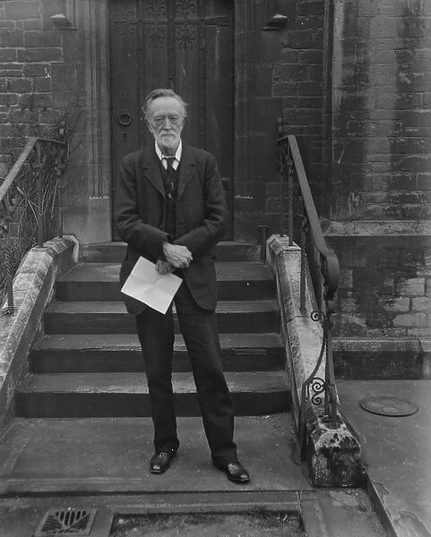 Sir Walter Parrott. The Kings organist. Windsor Castle. 13 February 1923
