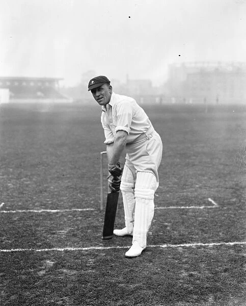 The South African cricket team at practice at Kennington Oval. G Hearne ( South