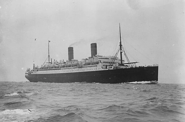 SS Homeric. 22 April 1925