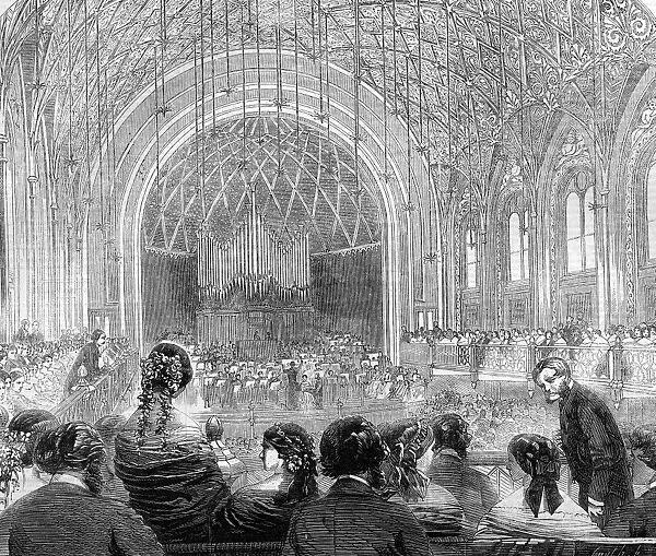 St Jamess Hall. 10 April 1858