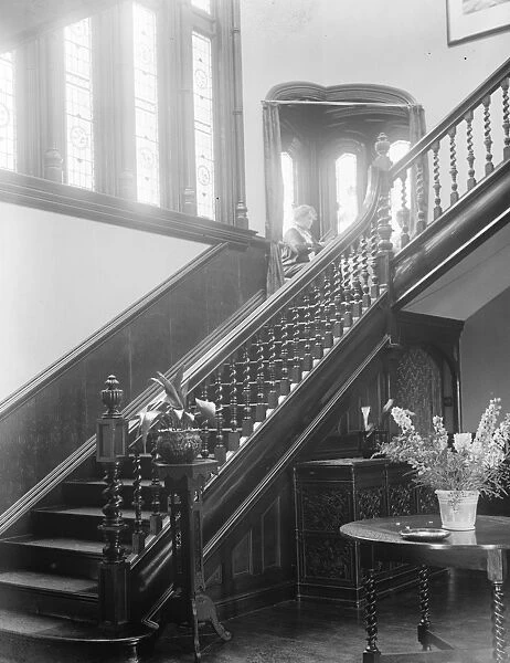 Staircase in Oakhill. 1928
