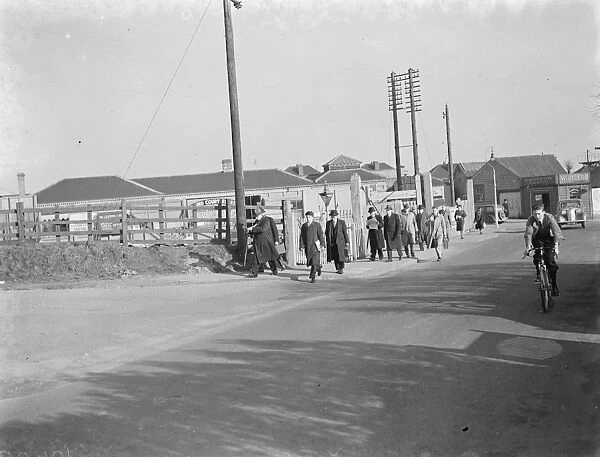 Station approach in Orpington. 1939