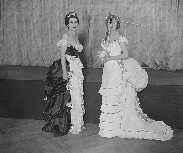 The Strauss Ball at the Savoy Hotel, London. Lady Furness and Mrs Carl Bendix