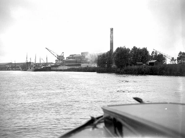 Sugar beet factory at Cantley, Norfolk. 1934