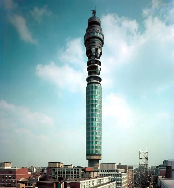 Still supreme and unchallenged in height the 620 ft General Post Office Tower situated