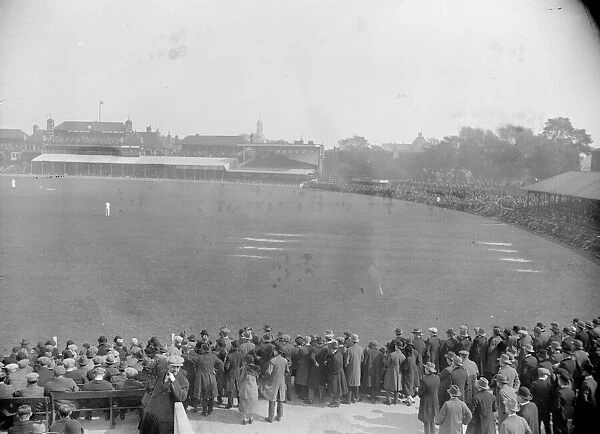 Surrey versus the Australians at the Oval. 8 May 1926