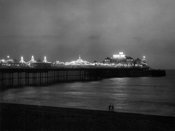Sussex, Brighton, Palace Pier 1940s  /  1950s