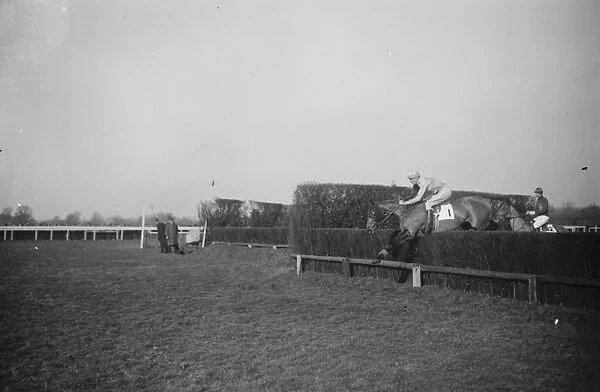 Taffetus ( National Horse ) with J Leader up. 1 January 1927