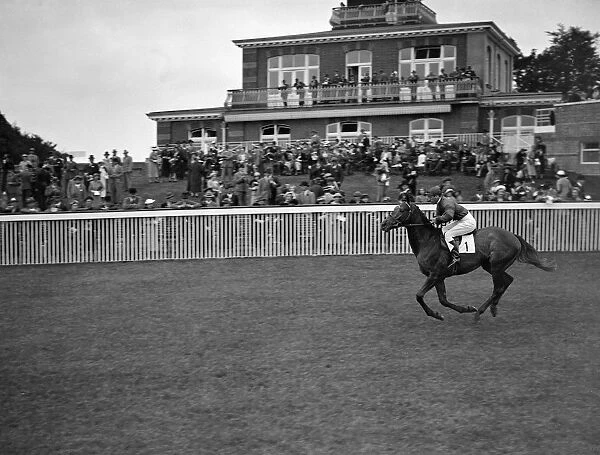 Tahir at Goodwood Racecourse, Sussex, England. 1937