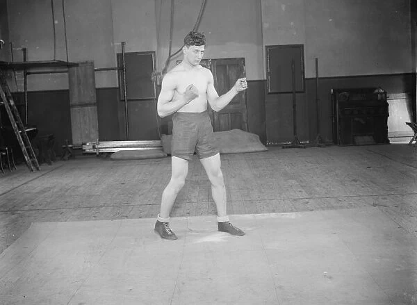 Ted Sandwina, the German - American heavy weight boxer. 1 May 1927