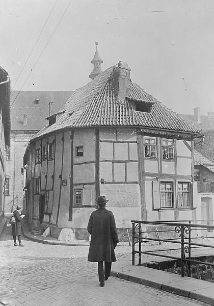 Town celebrates its thousandth year of existence The oldest house in the town of Quedlinburg