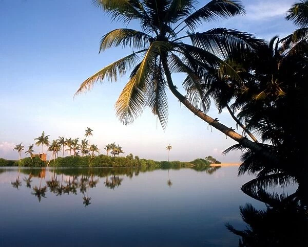 Tropical Islands Sri Lanka Seascape near Kosgoda