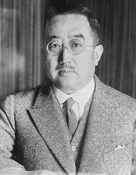 Tsuneo Matsudaira, Japanese Ambassador to the US. 1925