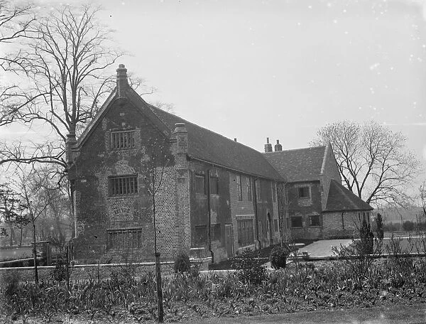 The Tudor Barn in Well Hall, Eltham. 1936