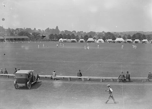 Tunbridge Wells. The famous Nevill, Kent county cricket Ground August 1924