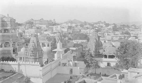 Udaipur in India 1921