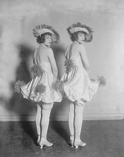 The Victory Ball at the Albert Hall The Eclair twins 12 November 1919