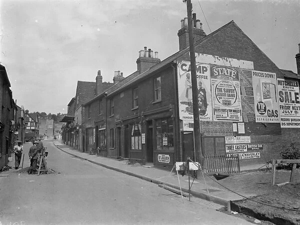 A view of the buildings on Cray Ford high street that are soon to be demolished
