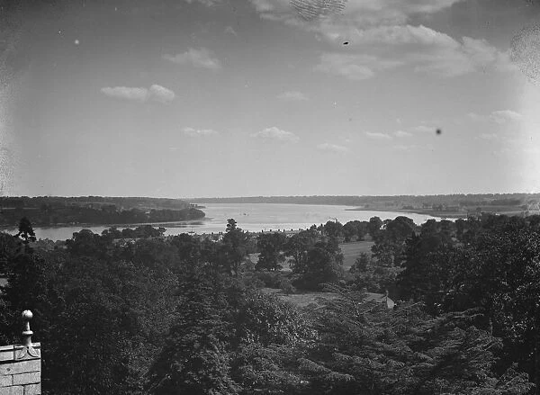 The view from Oakhill. 1928