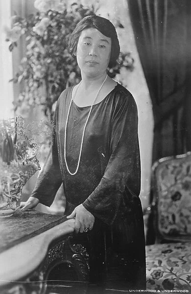 Viscountess Matsudaira. Portrait. 1925