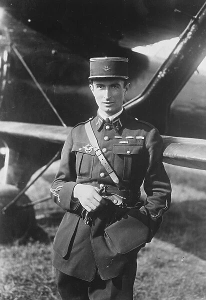 De Vitrolles. French aviator. 1927