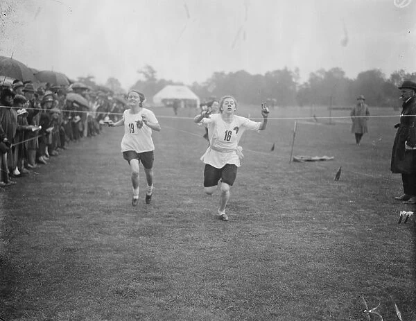 W A A A at Bromley Miss Trickey wins Half mile 18 August 1923