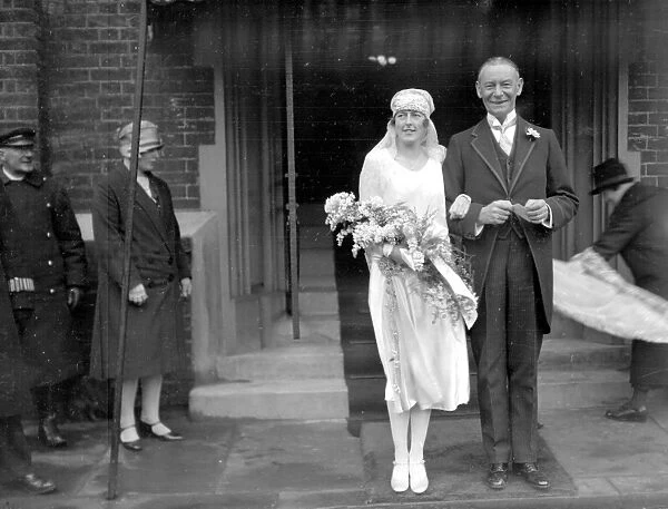 Wedding of Mr T. Maule Guthrie and Miss Ella K. Leete at Holy Trinity, Brompton. 21