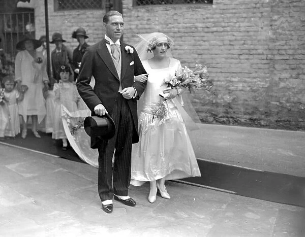 Wedding of Mr William Fredrick Gentle and Miss Ursula Willmer-White at St Mark s