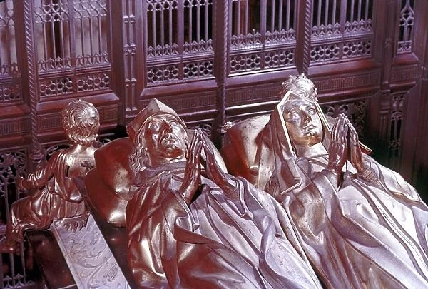 Westminster Abbey, Royal Effigies and Tombs, Henry VII and Elizabeth of York