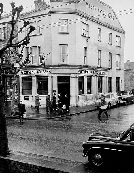 Westminster Bank Limited Bexleyheath Branch Kent 1950s 1960s