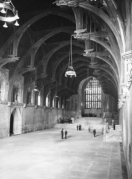Westminster Hall after its re opening 18 July 1923
