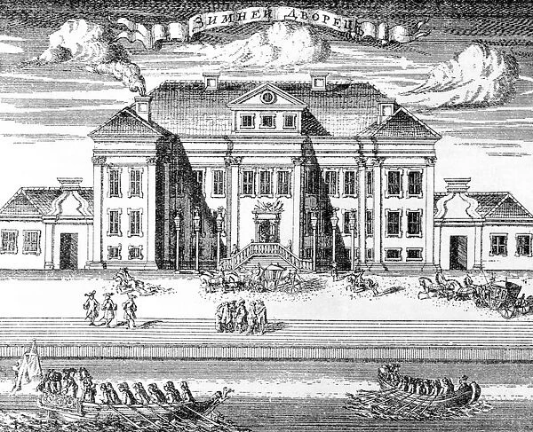 The White Palace St Petersburg 1717