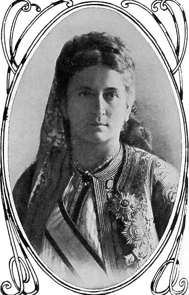 Wife of the reigning Prince of Montenegro, Princess Nicholas of Montenegro, Milena Vukotic