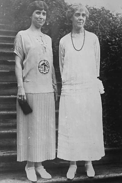 Wives of the new President and Vice President of America. President Coolidge has