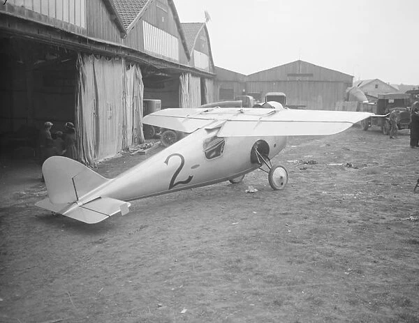 Wonderful Racing Monoplane The Dayton Wright machine. It has a 6 cylinder Mercedes engine