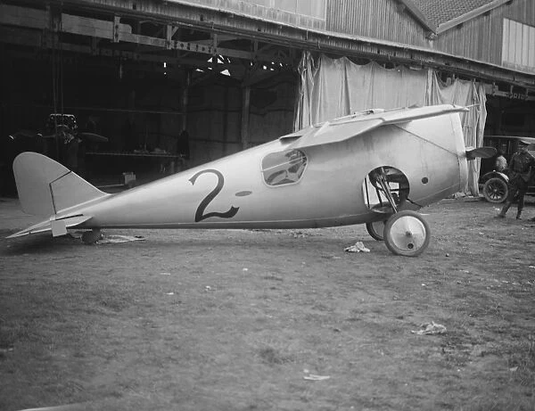 Wonderful Racing Monoplane The enclosed pilots cabin on the Dayton Wright machine 28