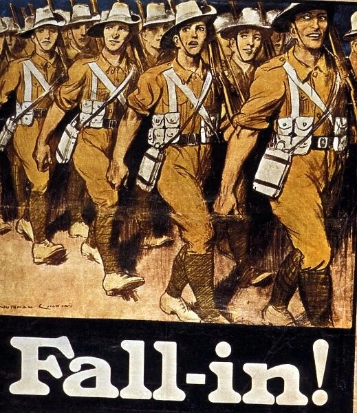 WWI Recruitment Poster. Australia