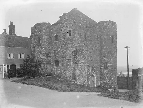 The Ypres Tower at Rye, built by William of Ypres, Earl of Kent, to protect the coast