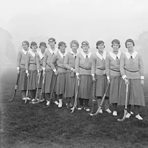 1920 - The first American womens field hockey team The All-Philadelphia team competed