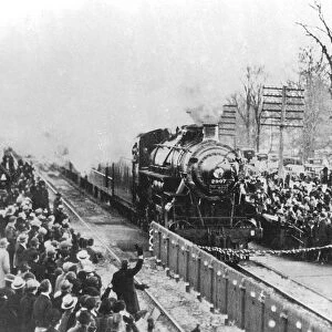 The 400 crack steam train of the Chicago and North Western Railway rivalled the famous
