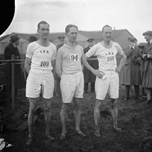 5 Miles Cross country championship at Royal Air Force Aerodrome, Northolt The first
