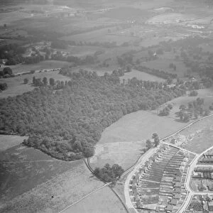 An aerial view of Footscray Place and North Cray Estate in Kent. 1939