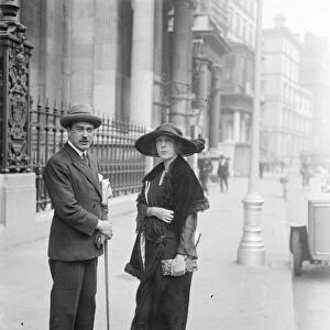 A former Ambassadors daughter. Miss Meril Buchanan photographed in London. She