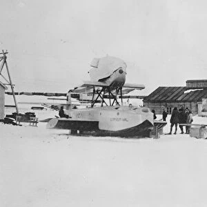 Amundsen Ellsworth Polar Flight Roald Amundsen will shortly arrive at Spitzbergen