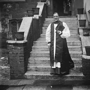 Archdeacon Blagden, who was consecrated Bishop of Peterborough at Westminster Abbey