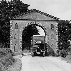 This archway was once the entrance to a large mansion at Westwick, Norfolk. Now itis