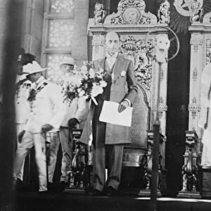 Arrival of Sir Frederick Sykes, the new Governor of Bombay. 22 December 1928