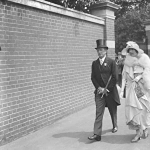 Ascot Captain and Mrs Basil Brooke 17 June 1924